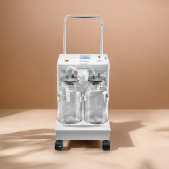 Отсасыватель медицинский электрический   H002 с педалью (20л/мин воздух, 8л/мин жидкость)